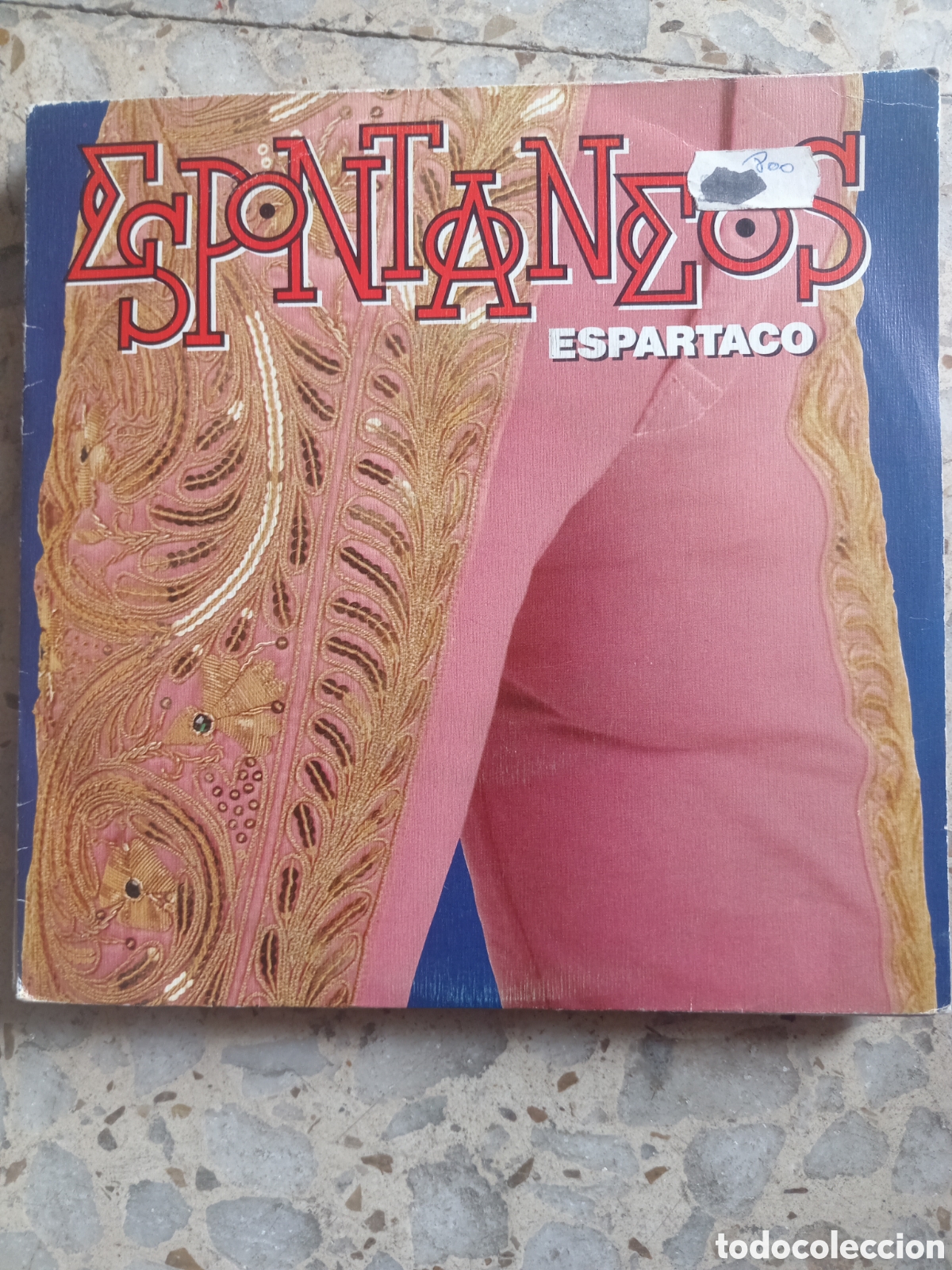 Discos de vinilo: SGL ESPONTANEOS ESPARTACO 1989 PROMO - Foto 1