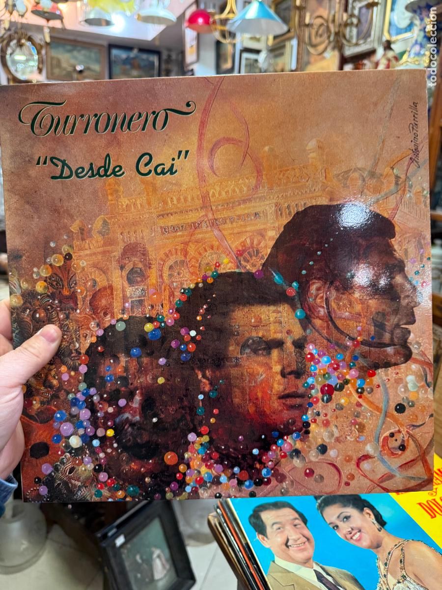 Discos de vinilo: LP TURRONERO - DESDE CAI - Foto 1
