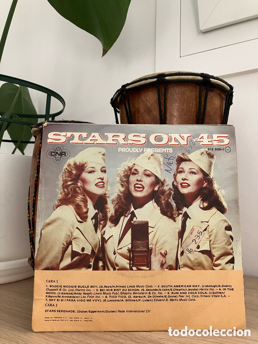 Discos de vinilo: Star On 45 - The Start Sisters - Foto 2