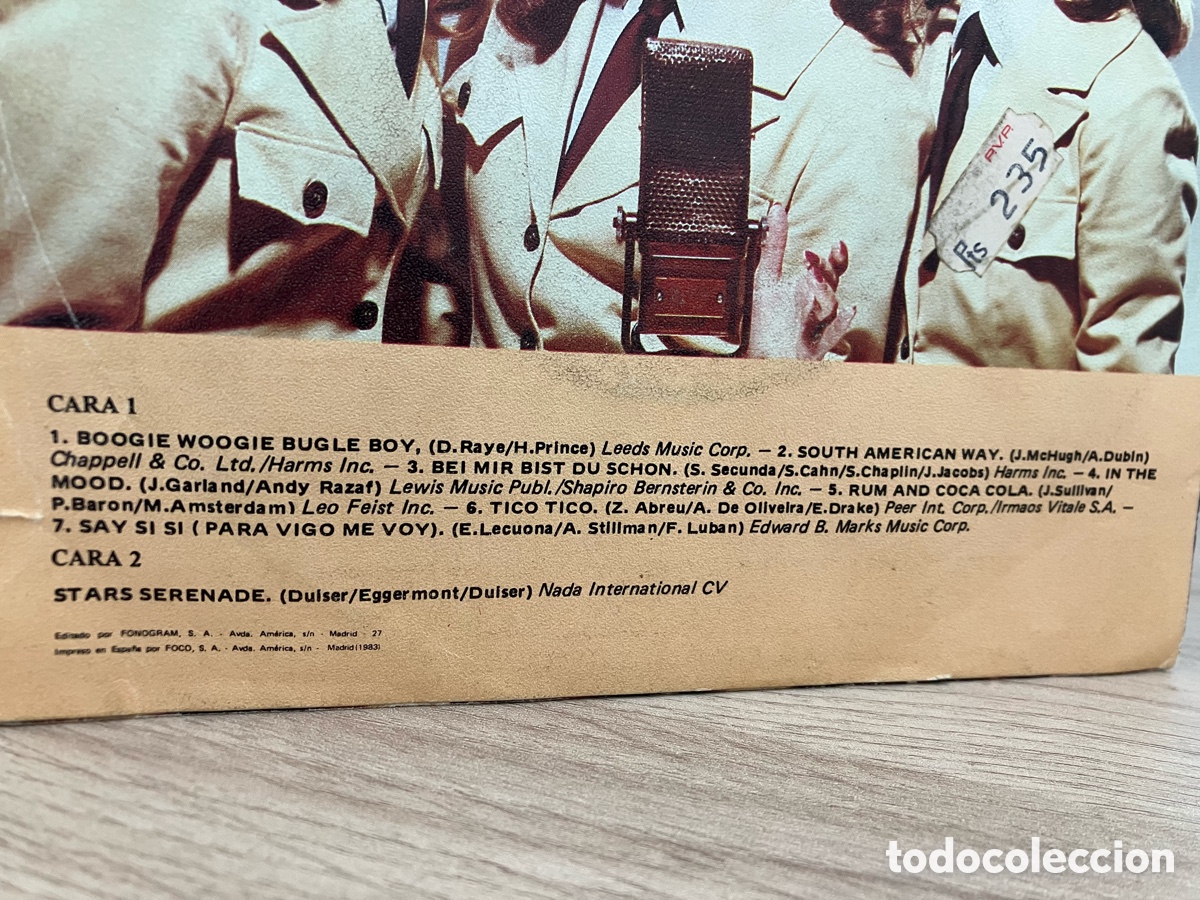 Discos de vinilo: Star On 45 - The Start Sisters - Foto 3
