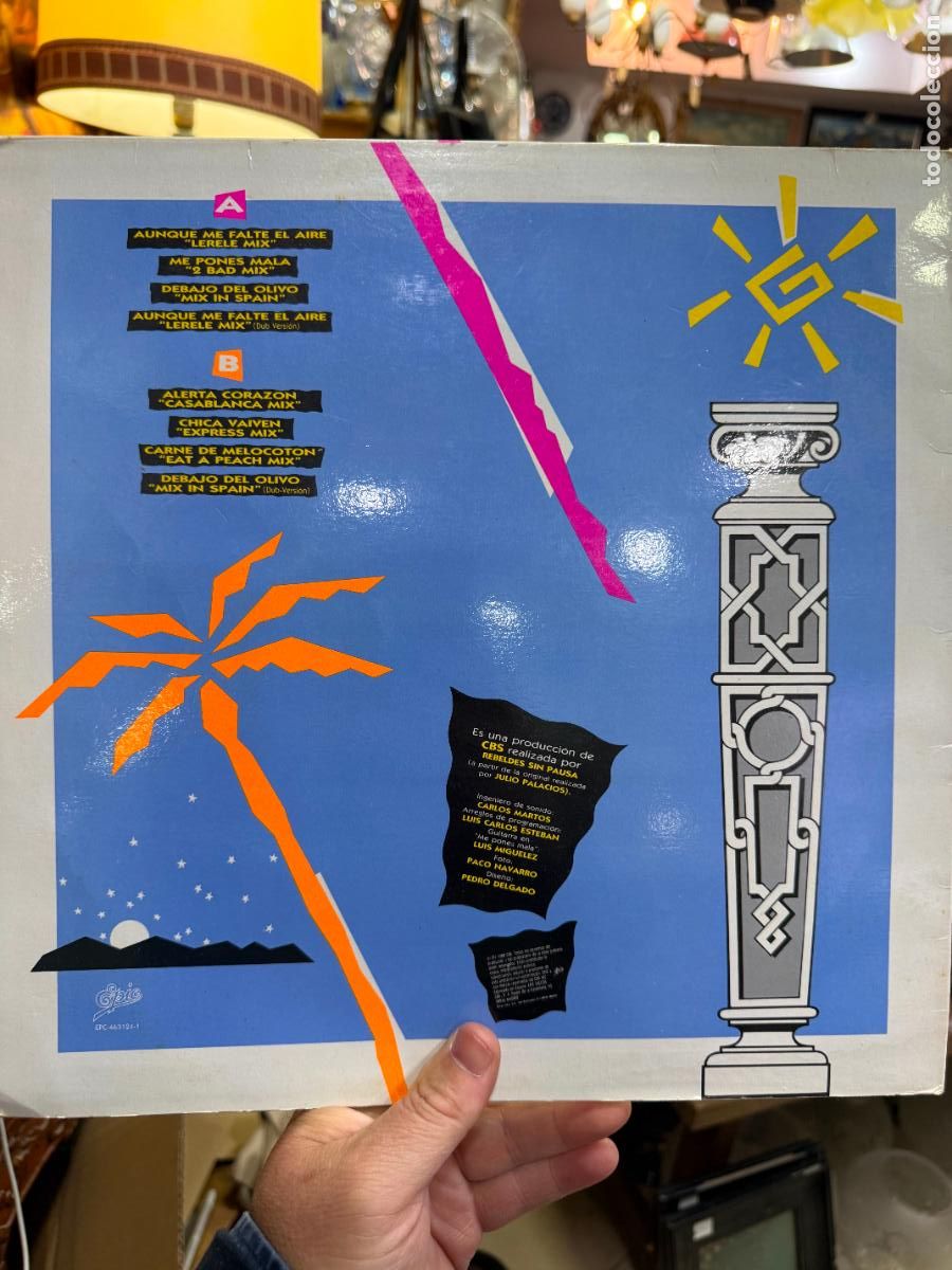 Discos de vinilo: LP MIX IN SPAIN - AZUCAR MORENO - Foto 2
