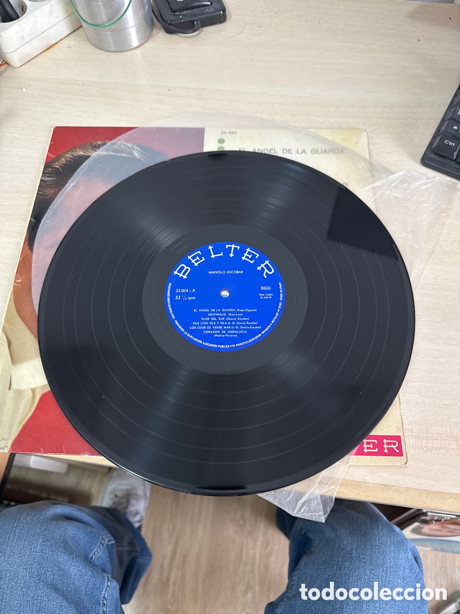 Discos de vinilo: DISCO VINILO MANOLO ESCOBAR BELTER 1966 - Foto 2