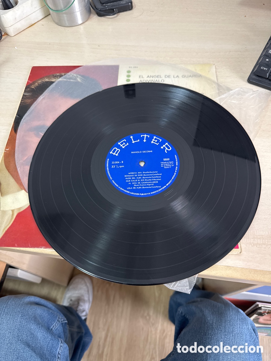 Discos de vinilo: DISCO VINILO MANOLO ESCOBAR BELTER 1966 - Foto 3