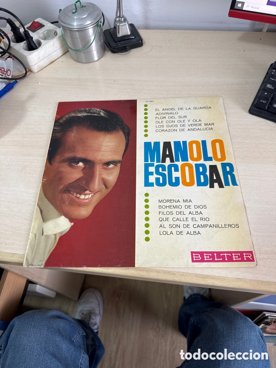 Discos de vinilo: DISCO VINILO MANOLO ESCOBAR BELTER 1966 - Foto 1