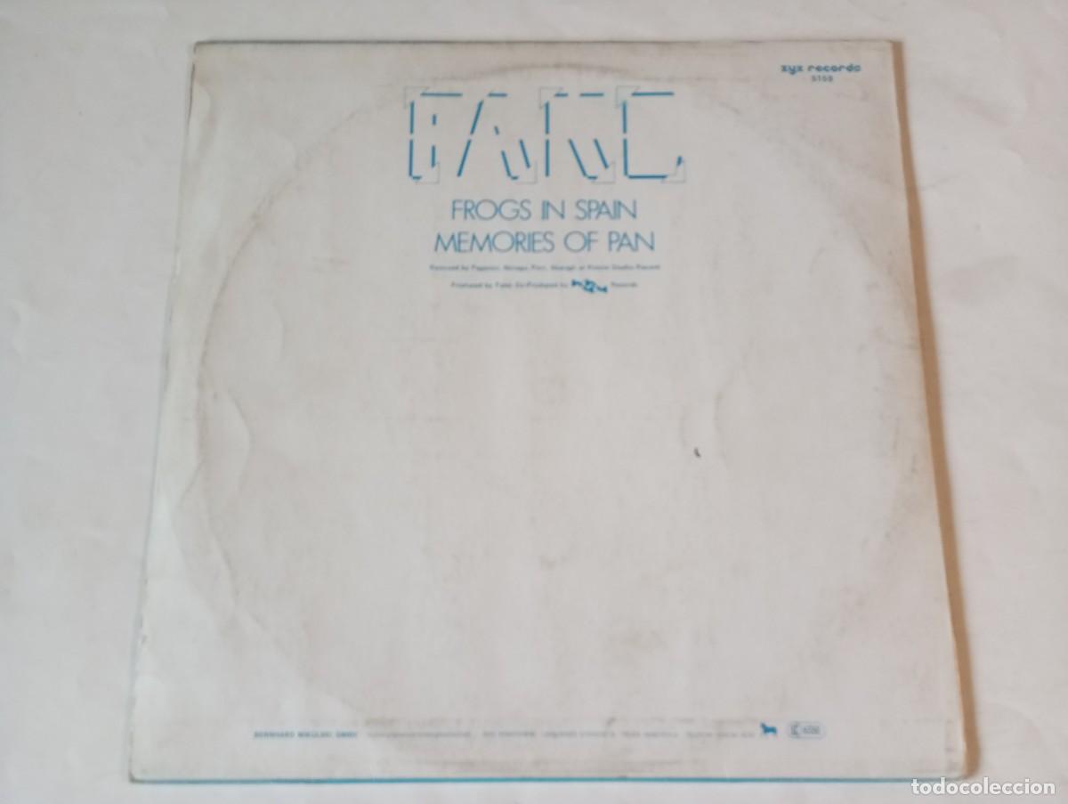 Discos de vinilo: Fake - Frogs In Spain - 1984 - Foto 2