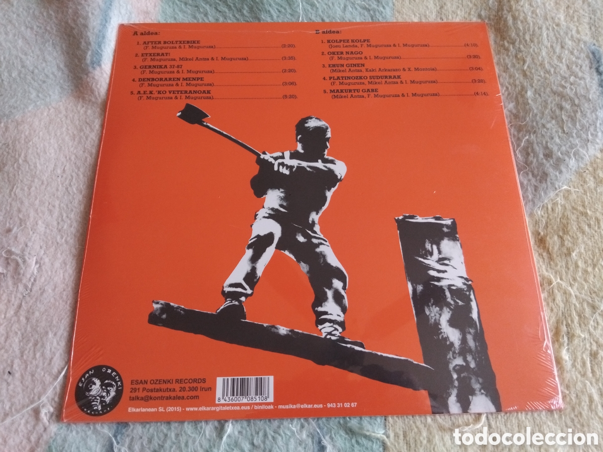 Discos de vinilo: Kortatu kolpez kolpe - Foto 2