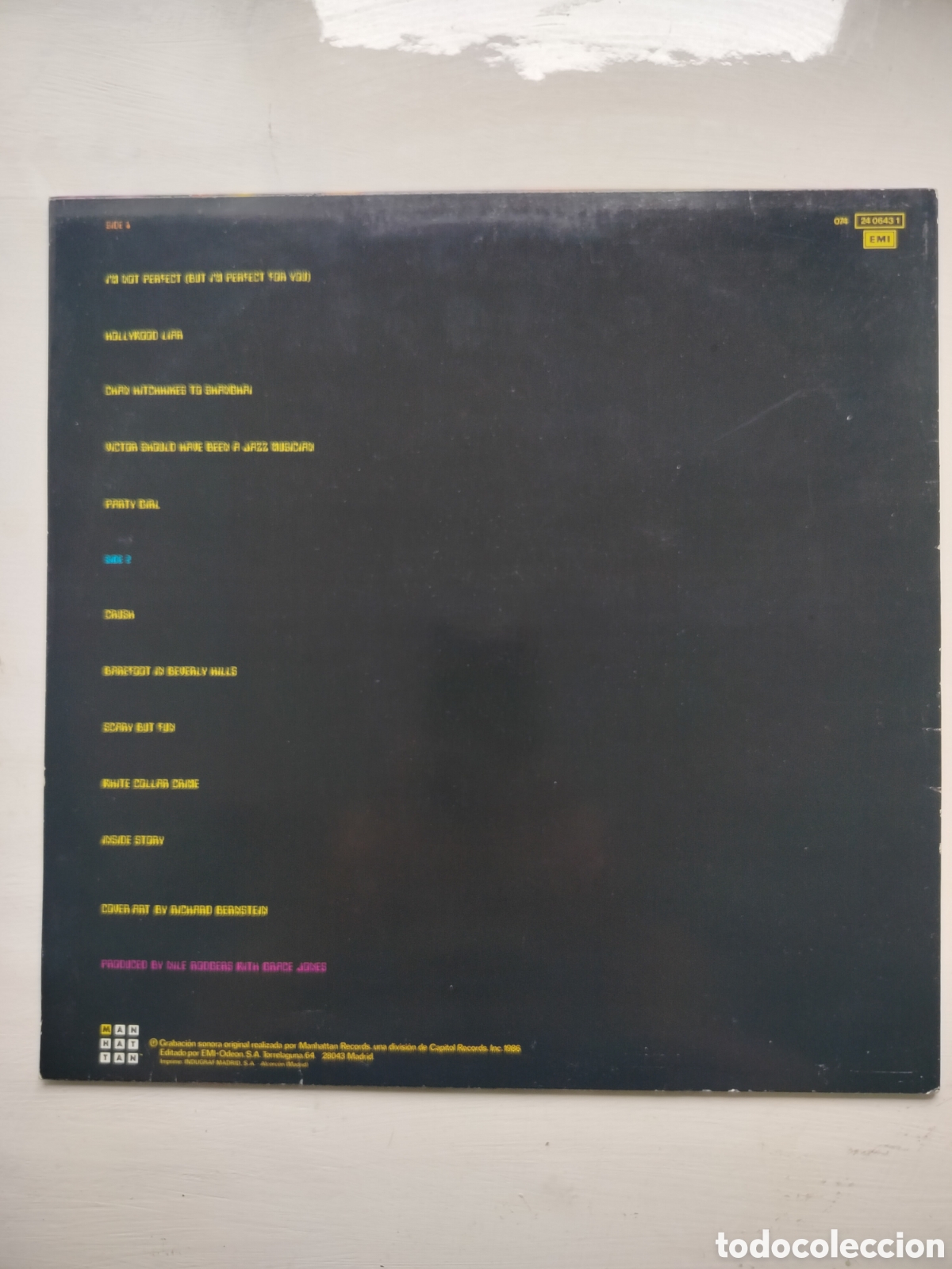 Discos de vinilo: Grace Jones LP Inside Story - Foto 2