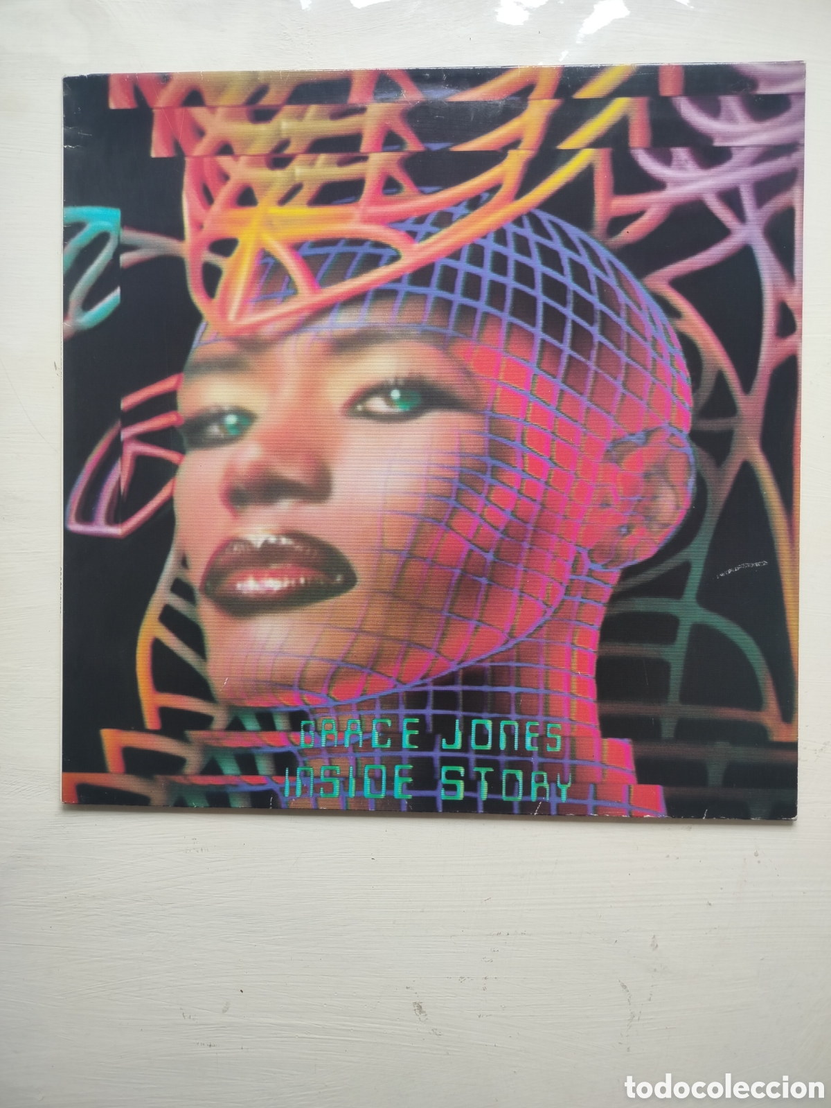 Discos de vinilo: Grace Jones LP Inside Story - Foto 1