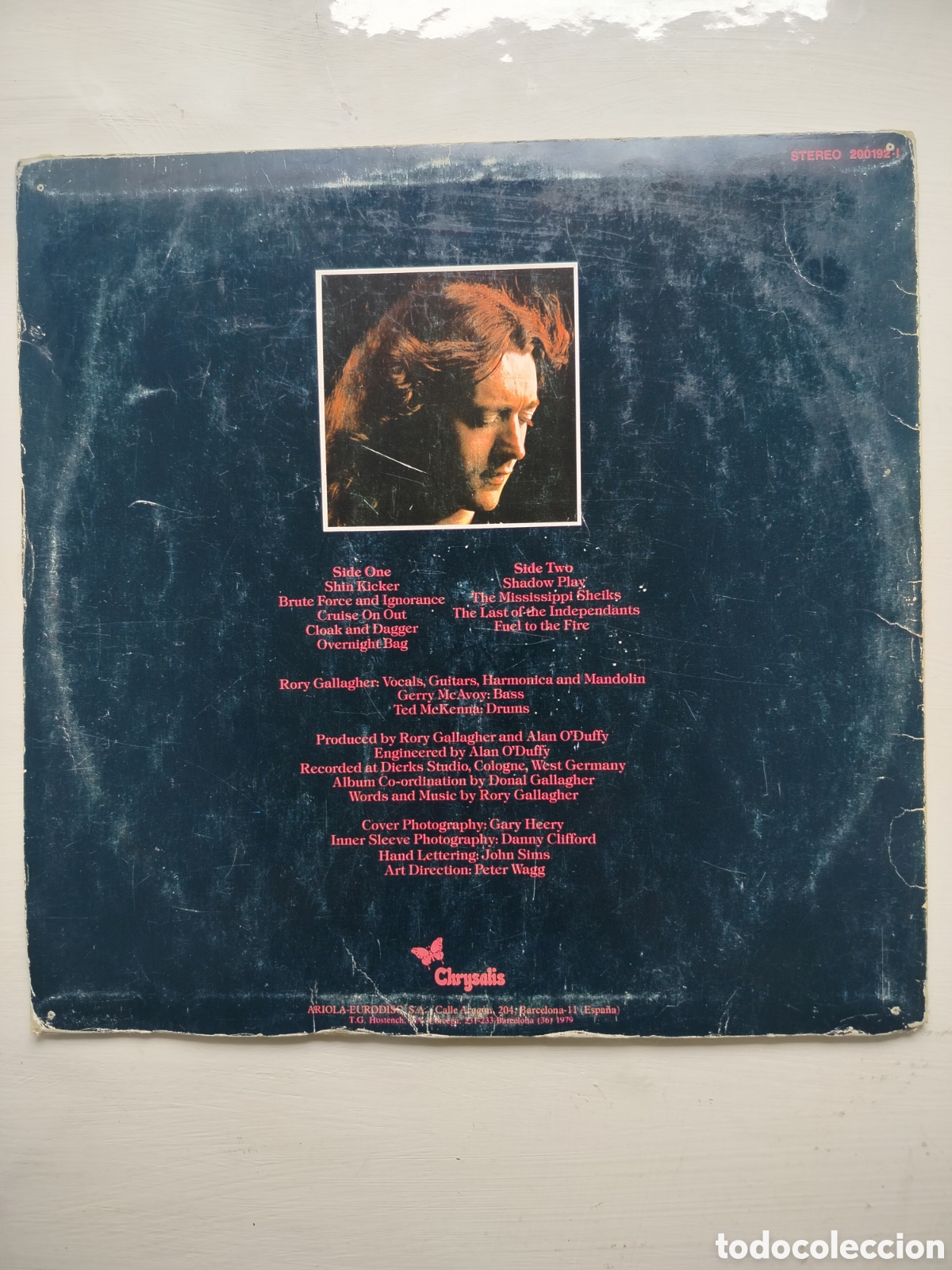 Discos de vinilo: Rory Gallagher LP 1978 - Foto 2