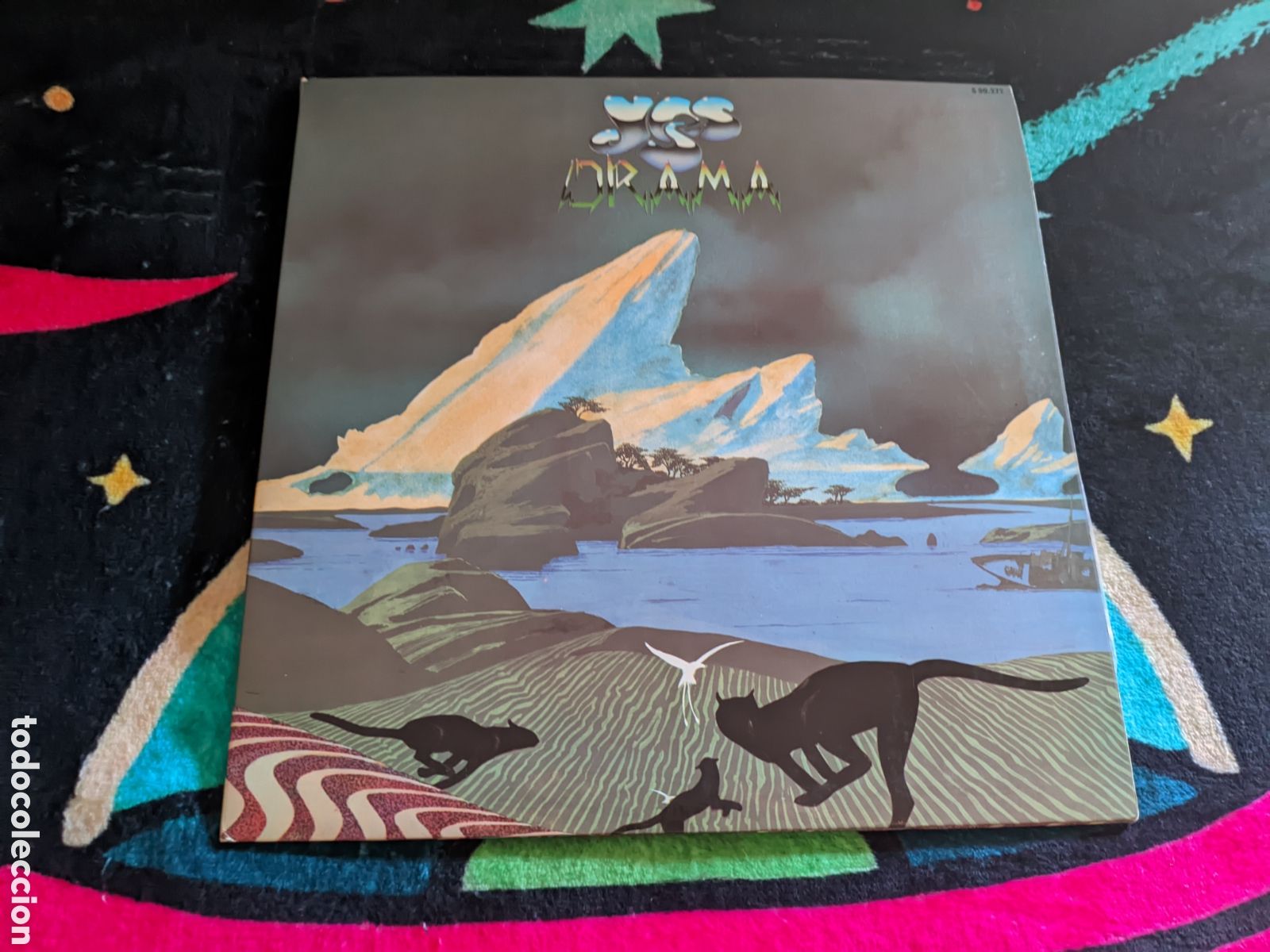 Discos de vinilo: // Yes - Drama - Atlantic Espa&ntilde;a 1980, gatefold - Foto 1