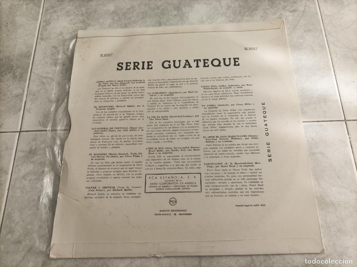 Discos de vinilo: Serie Guateque vol 1 lp - Foto 2