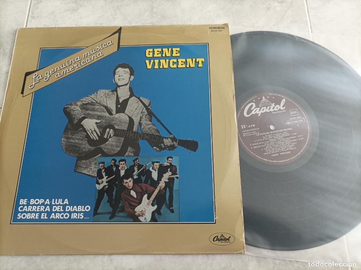 Discos de vinilo: Gene Vincent lp rock and roll - Foto 1
