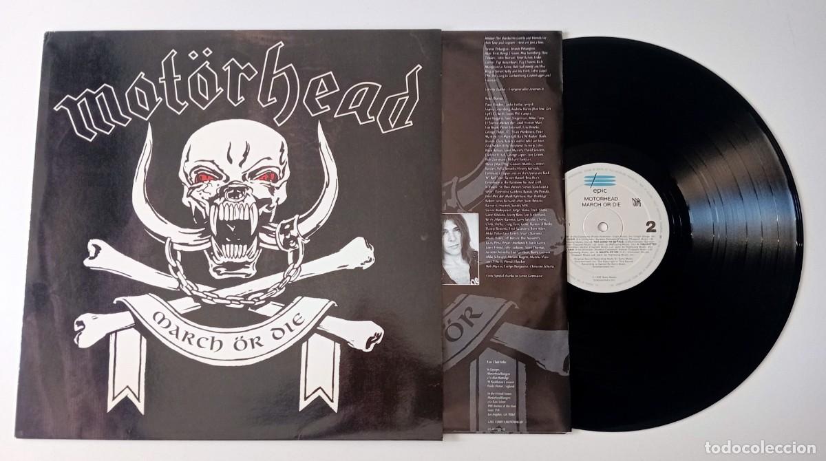 Discos de vinilo: LP MOTORHEAD - MARCH OR DIE - Foto 3