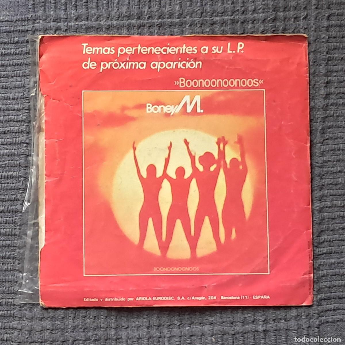 Discos de vinilo: BONEY M. &ndash; MALAIKA / CONSUELA BIAZ - Foto 2