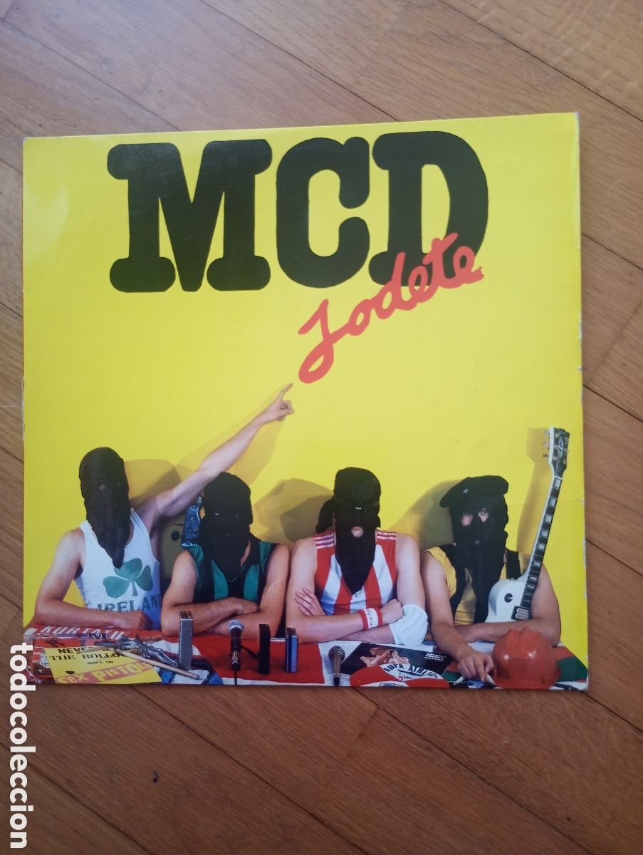 Discos de vinilo: MCS - Jodete. LP 1988 BDE 001 Basati diskak - Foto 1