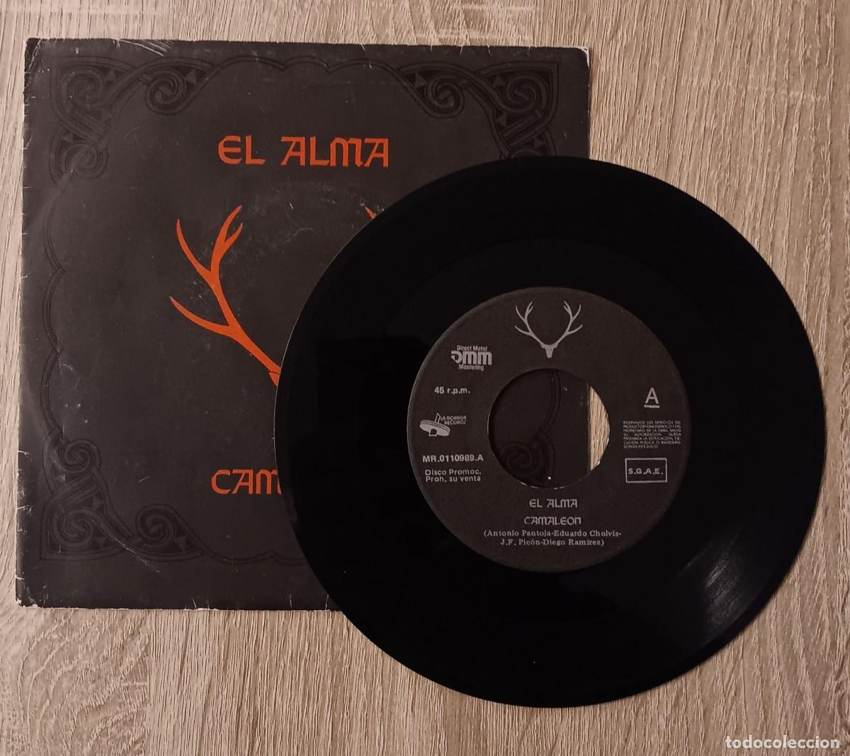 Discos de vinilo: SINGLE DISCO VINILO LP EL ALMA CAMALEON 1989 - Foto 2