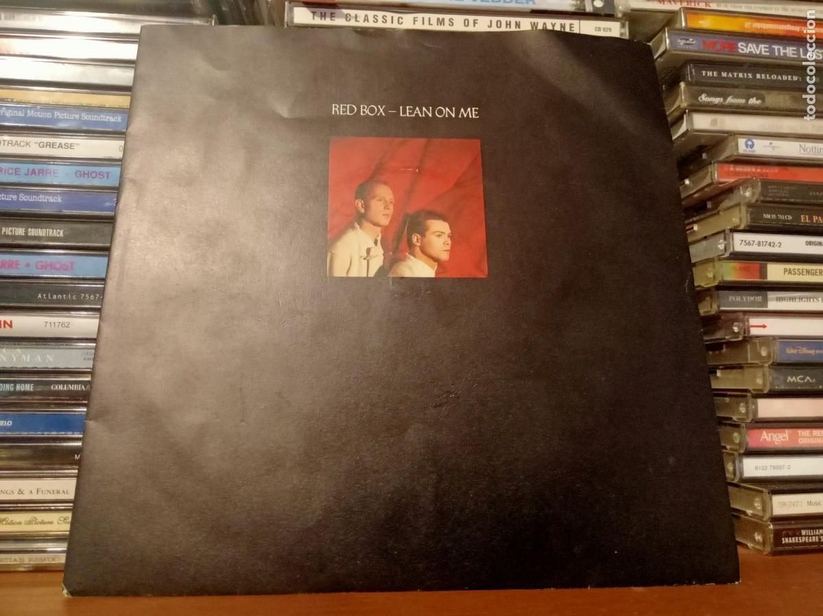 Discos de vinilo: Red Box &lrm;&ndash; Lean On Me - simple UK 1985 - Foto 1