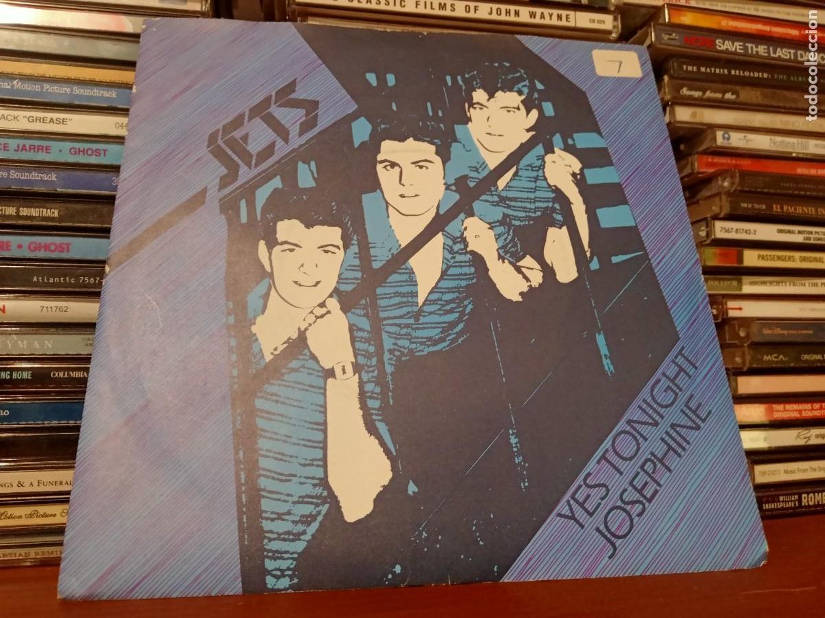 Discos de vinilo: Jets &lrm;&ndash; Yes Tonight Josephine - simple UK 1981 - Foto 1