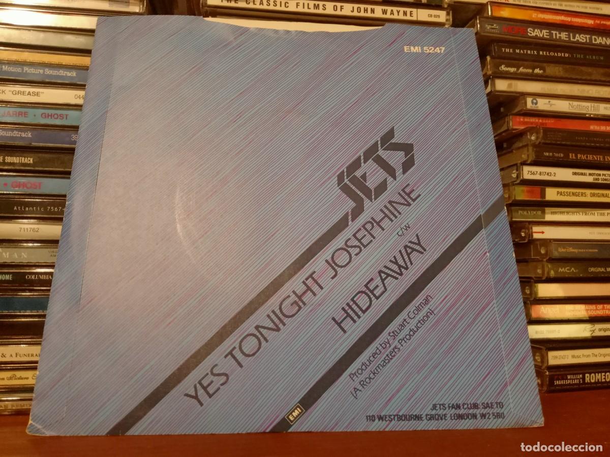 Discos de vinilo: Jets &lrm;&ndash; Yes Tonight Josephine - simple UK 1981 - Foto 2