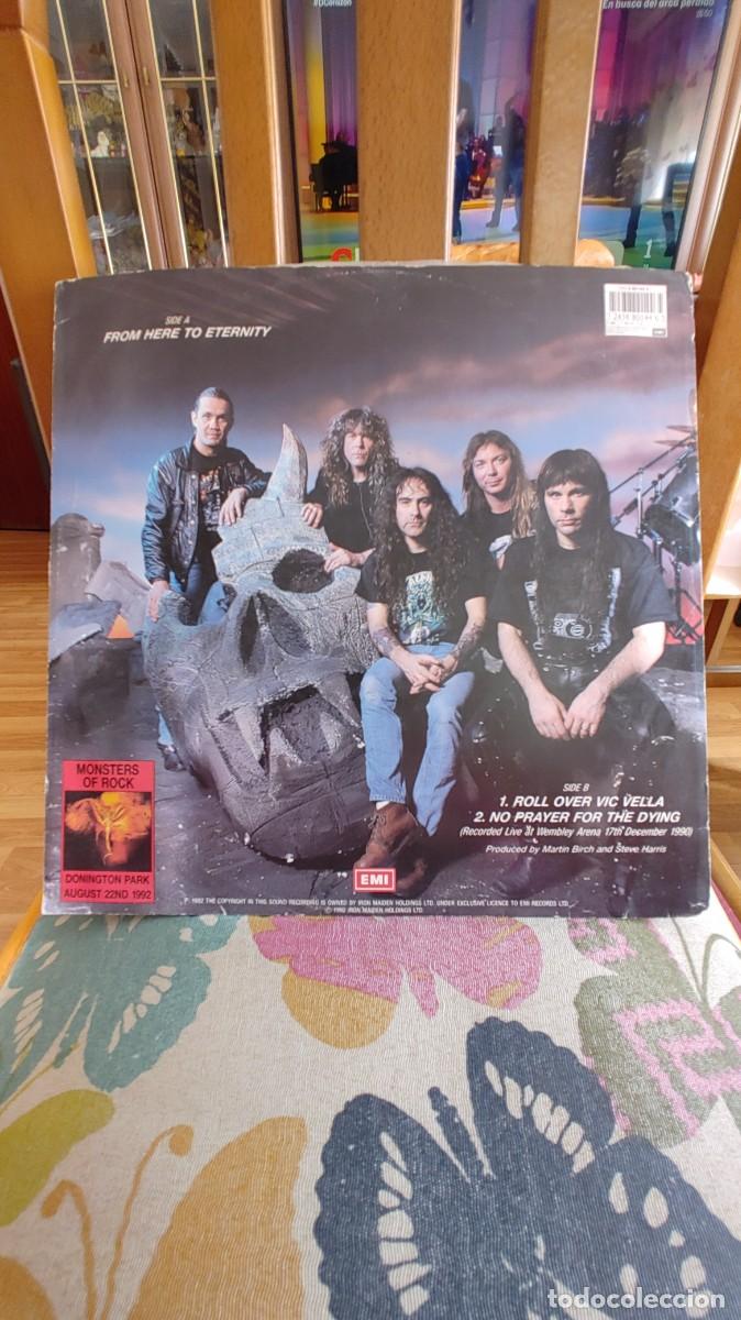 Discos de vinilo: IRON MAIDEN-MAXI FROM HERE TO ETERNITY - Foto 2