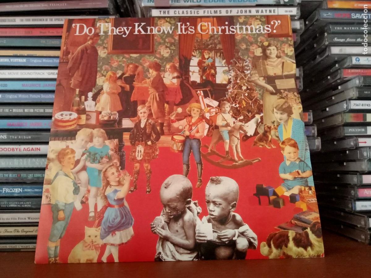 Vinyl records: Band Aid &lrm;&ndash; Do They Know It's Christmas? - simple UK 1984