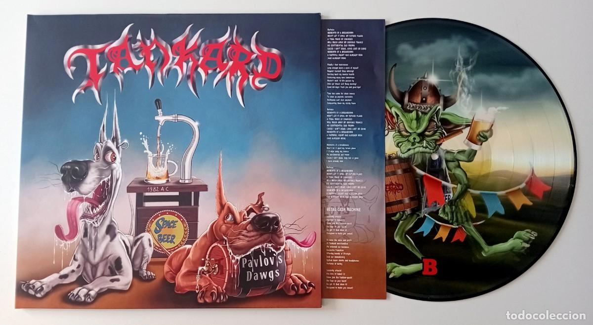 Discos de vinilo: LP TANKARD - PAVLOV&acute;S DAWGS - Foto 3