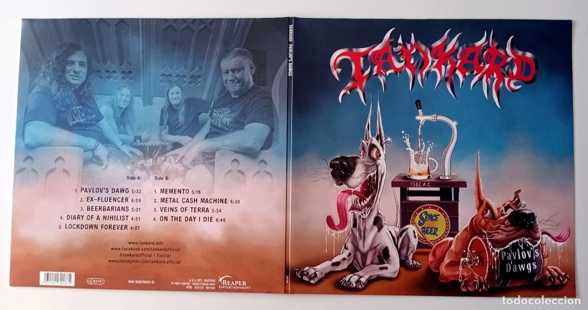 Discos de vinilo: LP TANKARD - PAVLOV&acute;S DAWGS - Foto 4