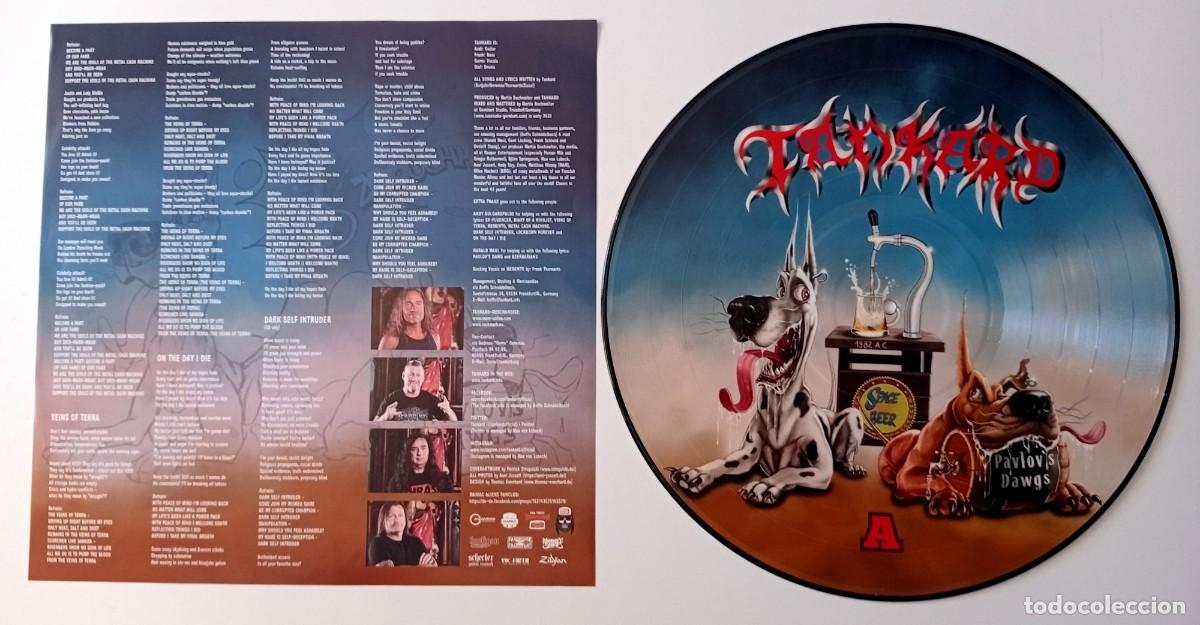 Discos de vinilo: LP TANKARD - PAVLOV&acute;S DAWGS - Foto 7