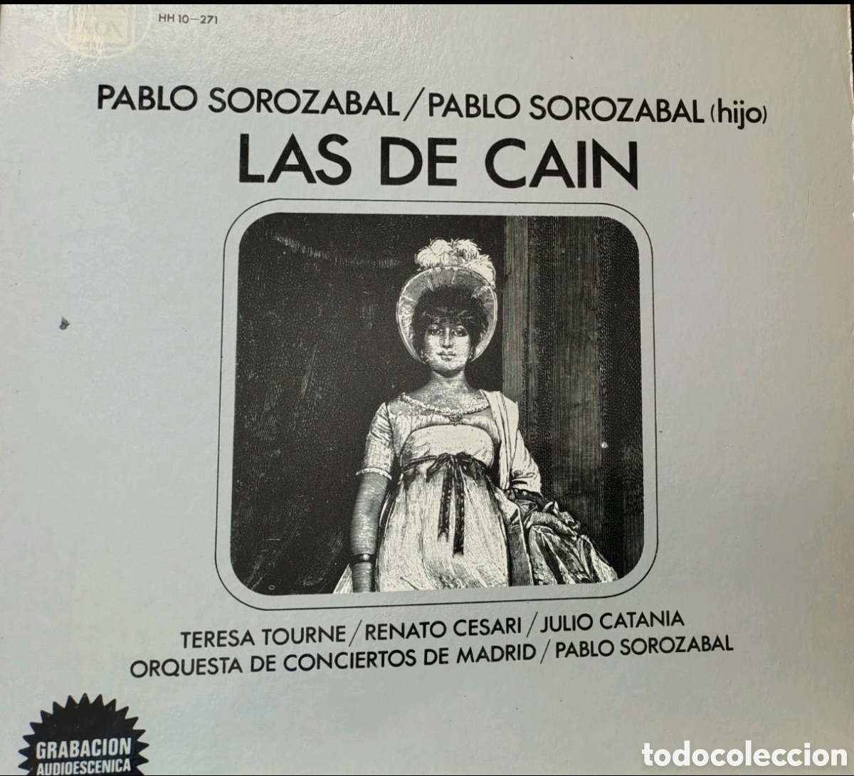 Discos de vinilo: Las de Ca&iacute;n (Zarzuela) - Foto 1
