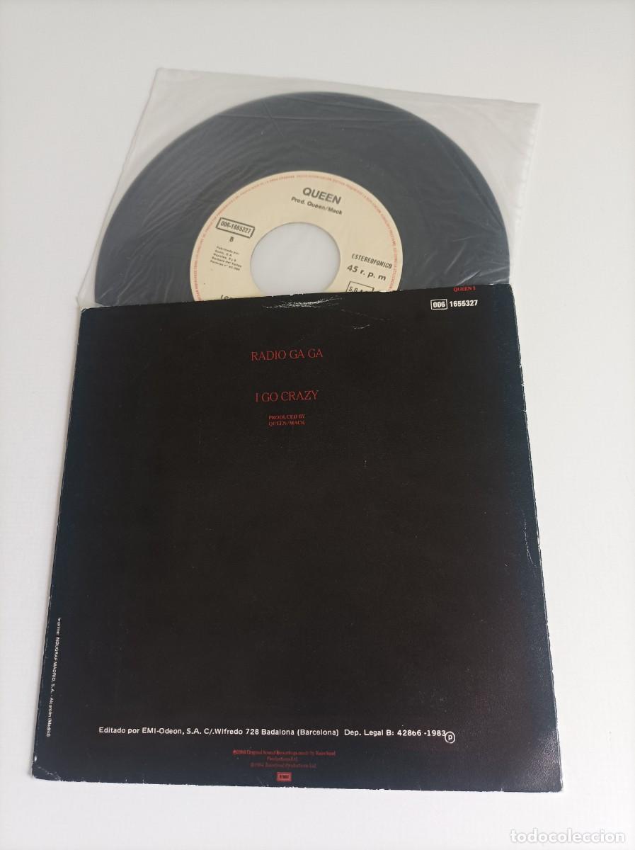 Discos de vinilo: Vinilos. Lote 3 single. Queen - Foto 7