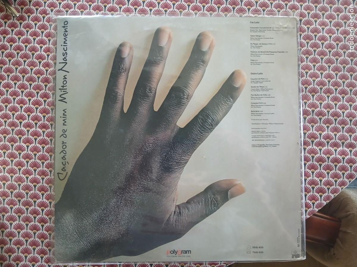 Discos de vinilo: Milton Nascimento - Ca&ccedil;ador de Mim - Foto 2