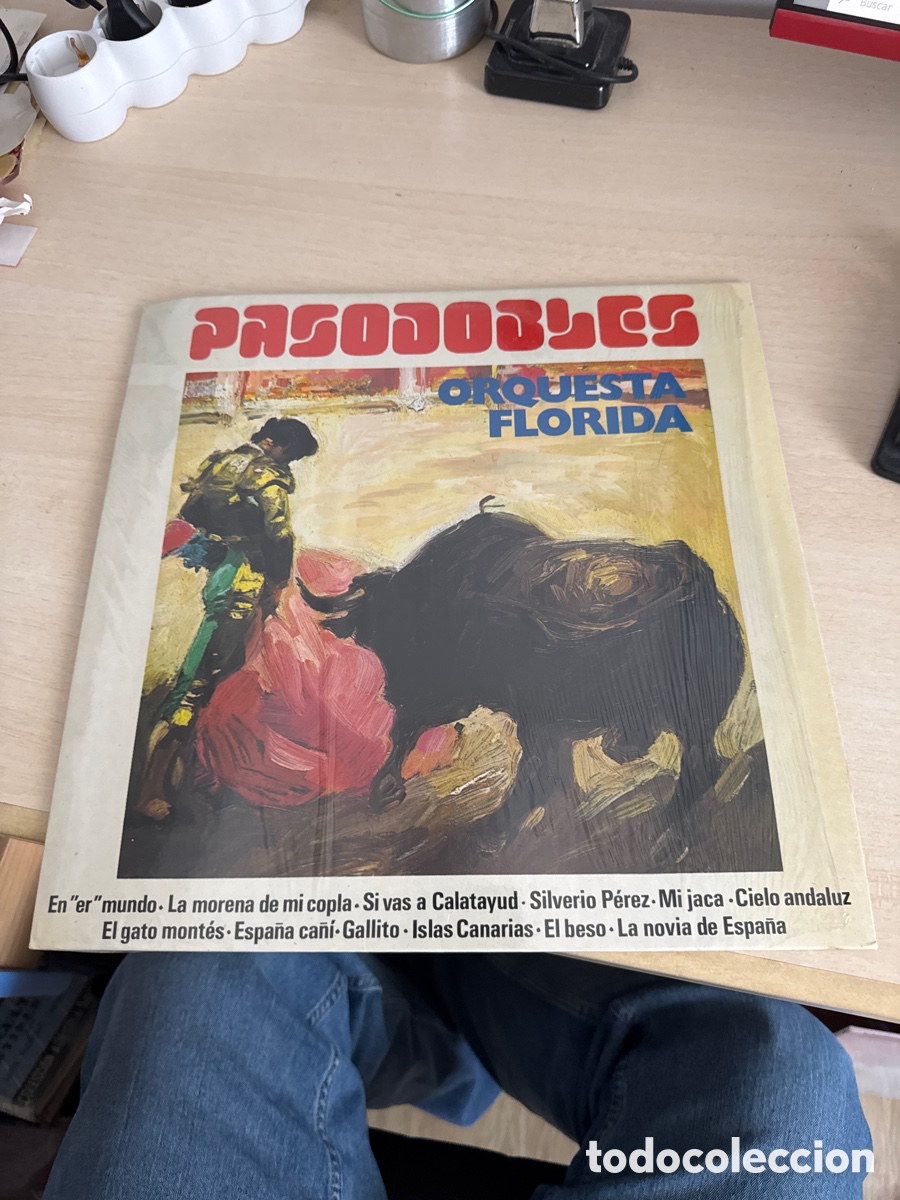 Discos de vinilo: DISCO VINILO PASODOBLE, ORQUESTA, FLORIDA 1987 - Foto 1