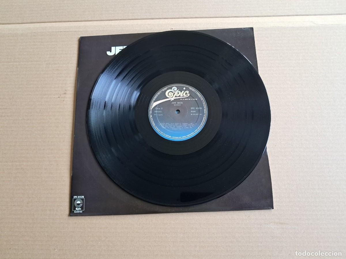Discos de vinilo: JEFF BECK - WIRED LP 1981 EDICION ESPA&Ntilde;OLA - Foto 4