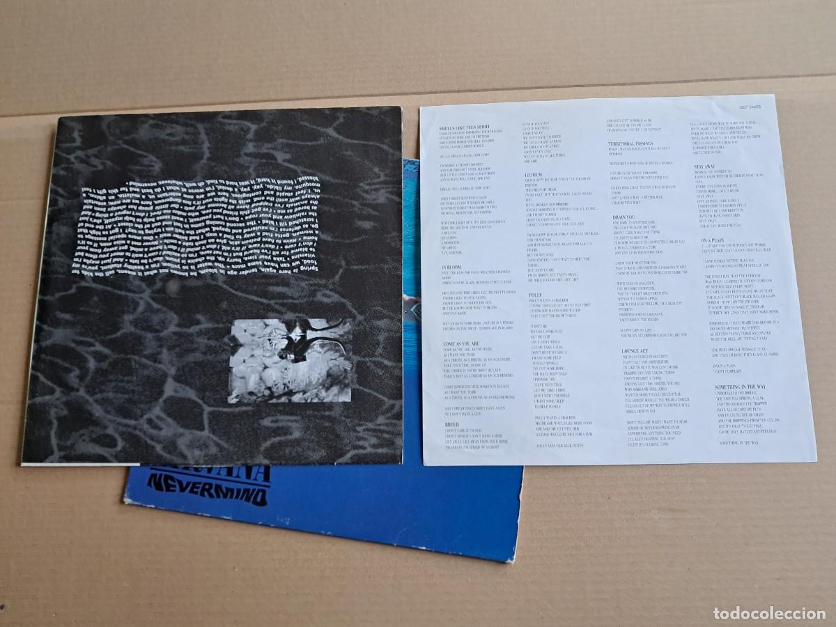 Discos de vinilo: NIRVANA - NEVERMIND LP 1991 EDICION ESPA&Ntilde;OLA - Foto 6