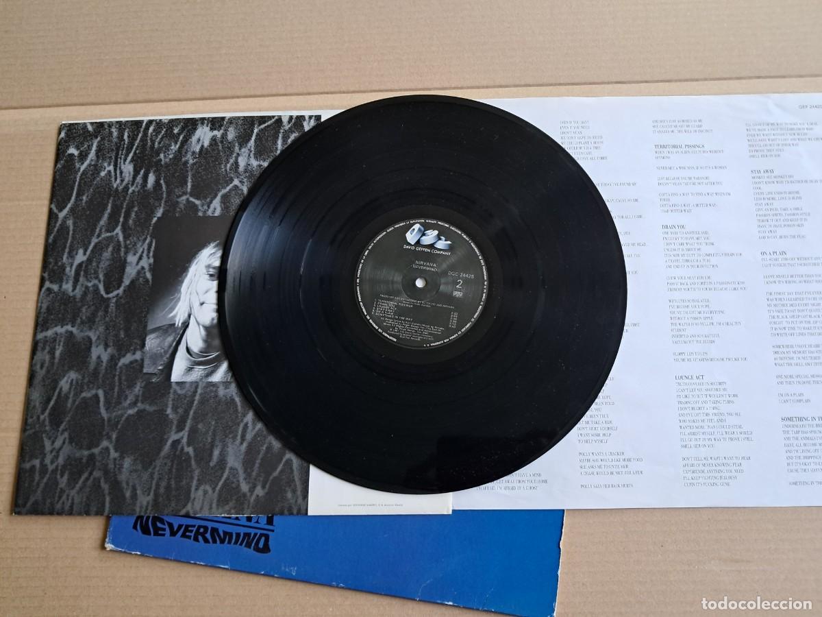Discos de vinilo: NIRVANA - NEVERMIND LP 1991 EDICION ESPA&Ntilde;OLA - Foto 7