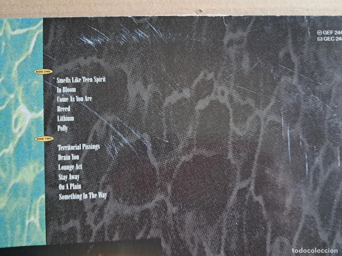 Discos de vinilo: NIRVANA - NEVERMIND LP 1991 EDICION ESPA&Ntilde;OLA - Foto 11