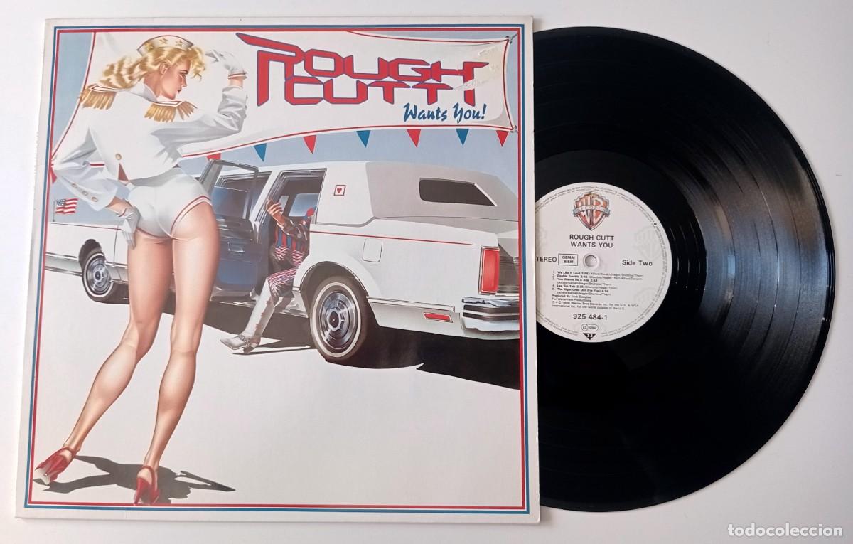 Discos de vinilo: LP ROUGH CUTT - WANTS YOU! - Foto 3