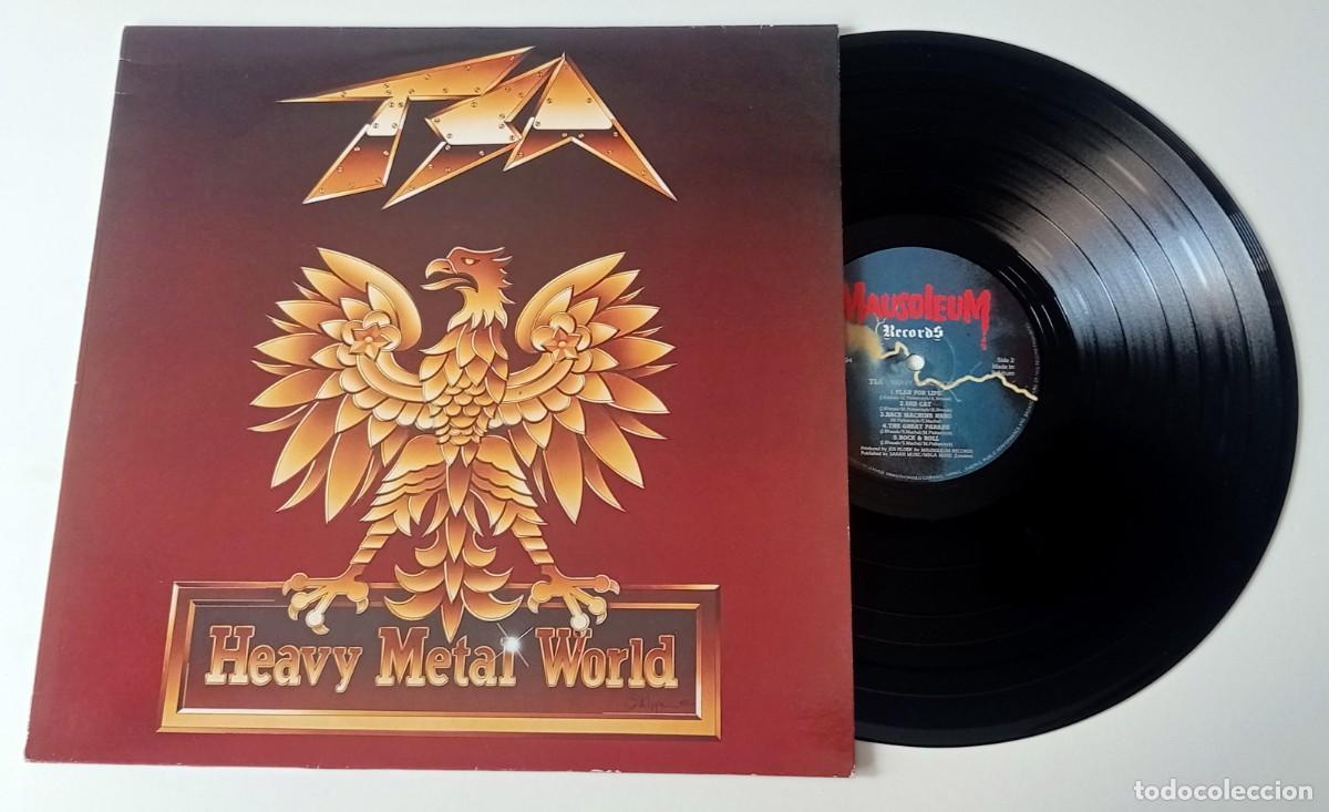 Discos de vinilo: LP TSA - HEAVY METAL WORLD - Foto 3