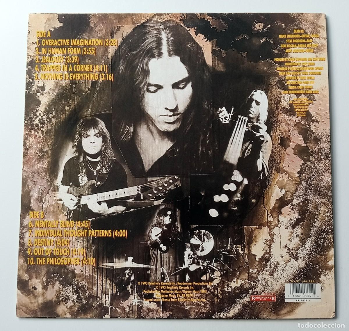 Discos de vinilo: LP DEATH - INDIVIDUAL THOUGHT PATTERNS - Foto 2