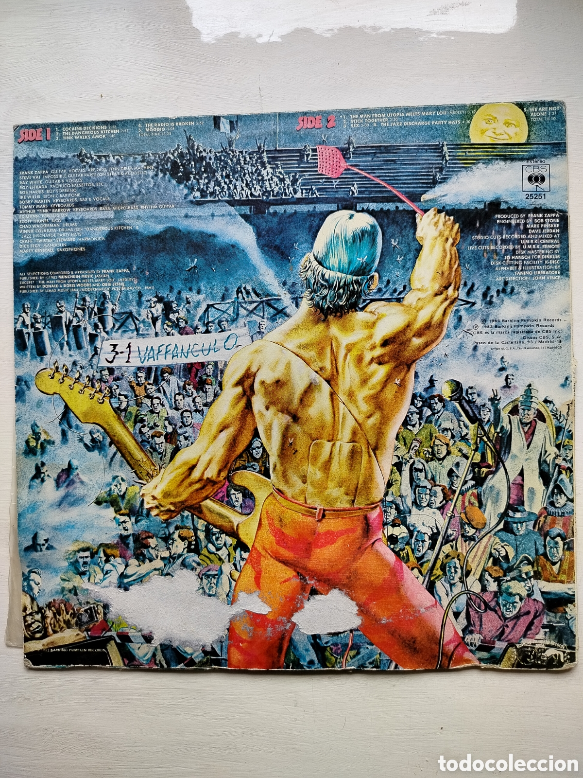 Discos de vinilo: Frank Zappa LP 1983. - Foto 2