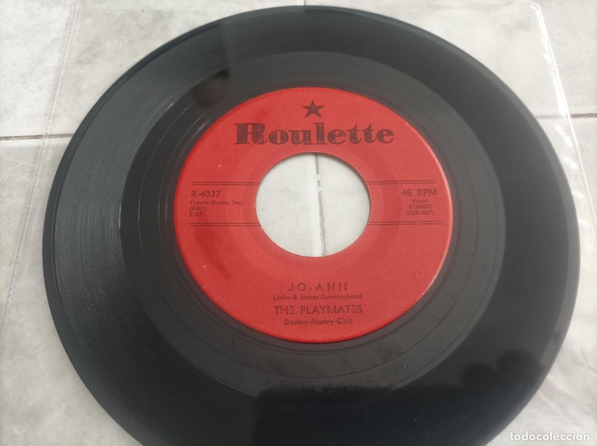 Discos de vinilo: The Playmates single original USA - Foto 2