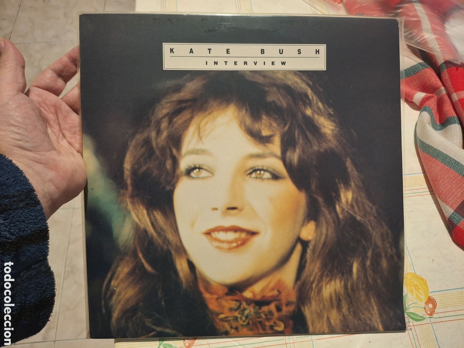 Discos de vinilo: L.P. - Disco de vinilo - Kate Bush &ndash; Interview - Discussion Records &ndash; NEVER 4P - Translucent Gold