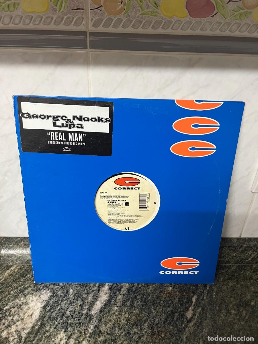 Discos de vinilo: George Nooks & Lupa Real Man - Foto 1