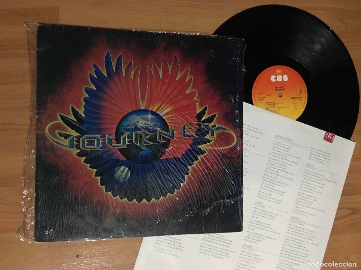 Discos de vinilo: JOURNEY &rdquo;Infinity&rdquo; 1986 - Foto 1