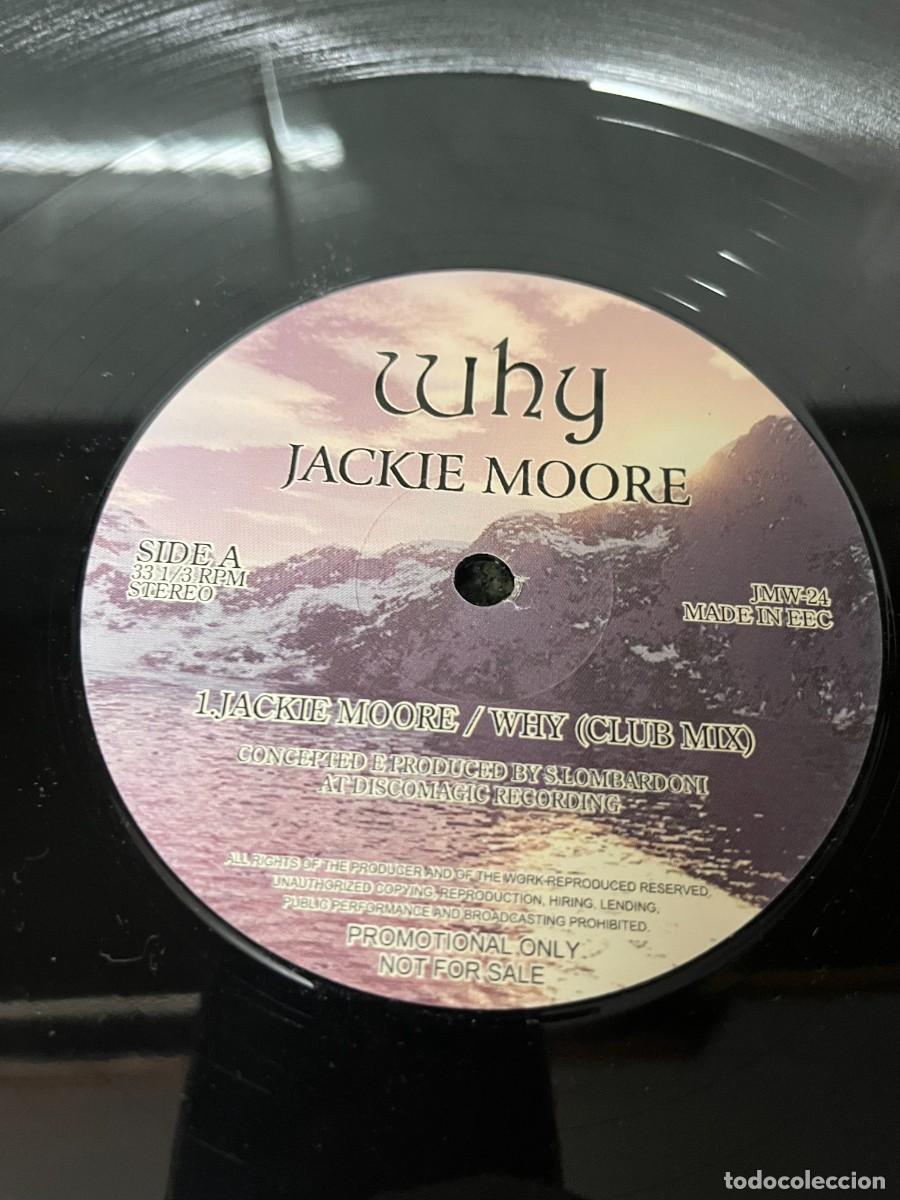 Discos de vinilo: Jackie Moore Why maxi - Foto 3