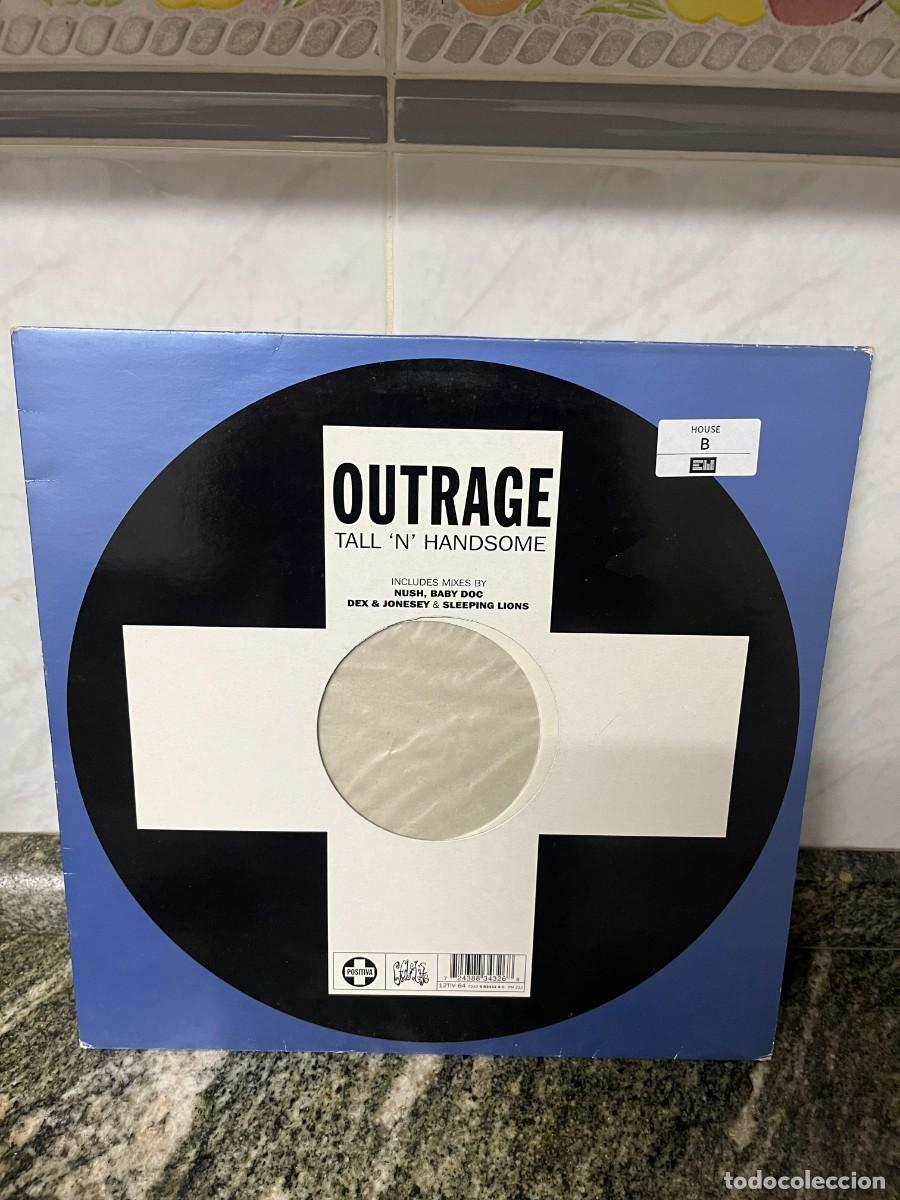 Discos de vinilo: Outrage Tall N Handsome - Foto 1