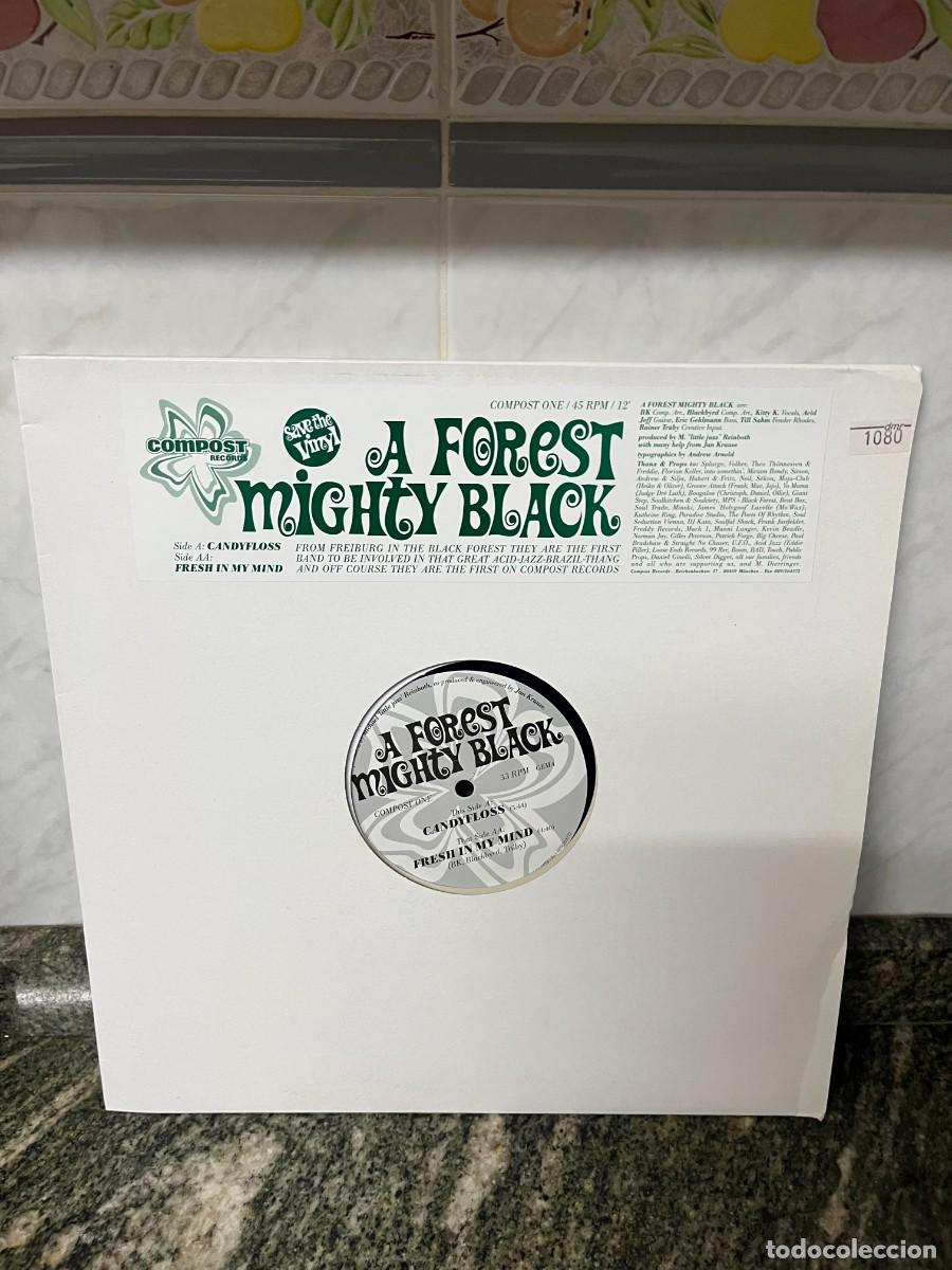 Discos de vinilo: A Forest Mighty Black Candyfloss / Fresh In My Mind - Foto 1