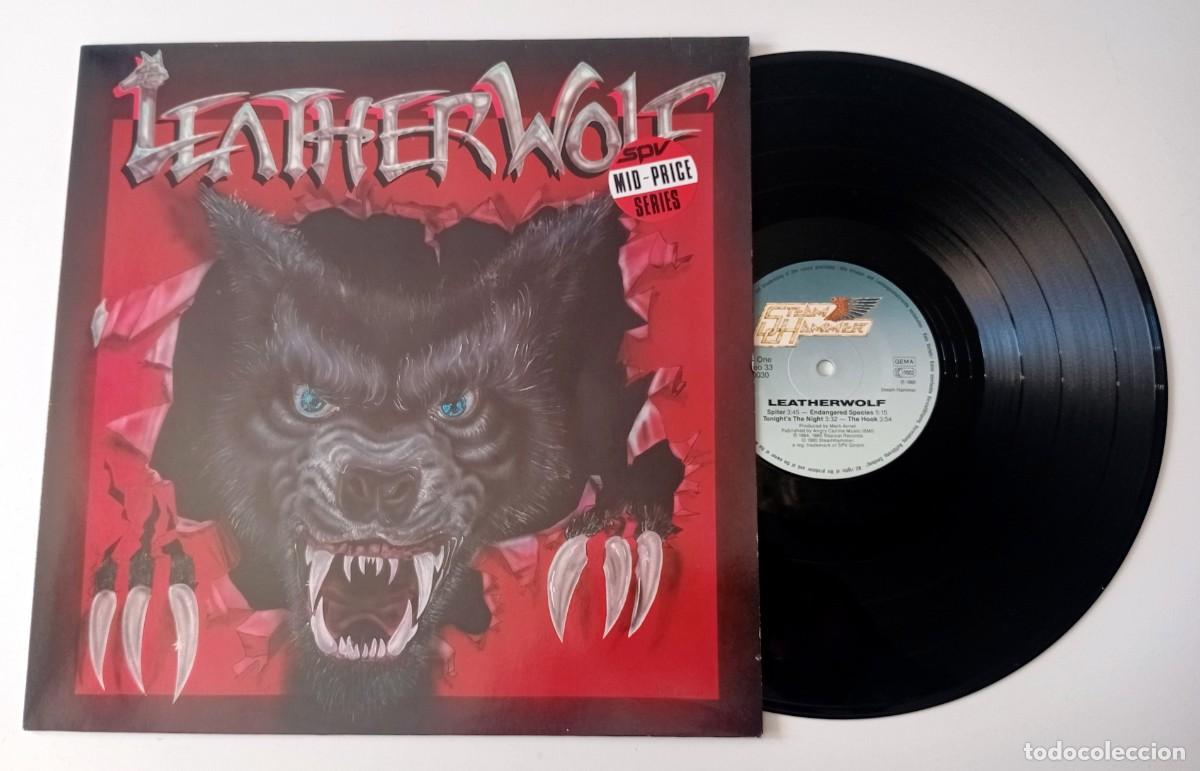 Discos de vinilo: LP LEATHERWOLF - LEATHERWOLF - Foto 3
