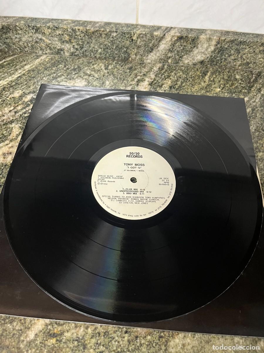Discos de vinilo: Tony Moss I Got U Maxi - Foto 2