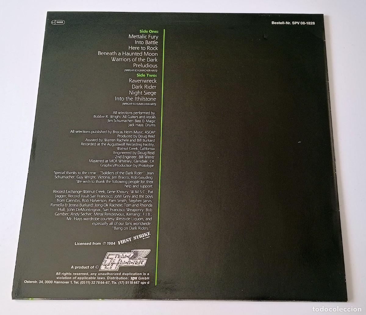 Discos de vinilo: LP BROCAS HELM - INTO BATTLE - Foto 2